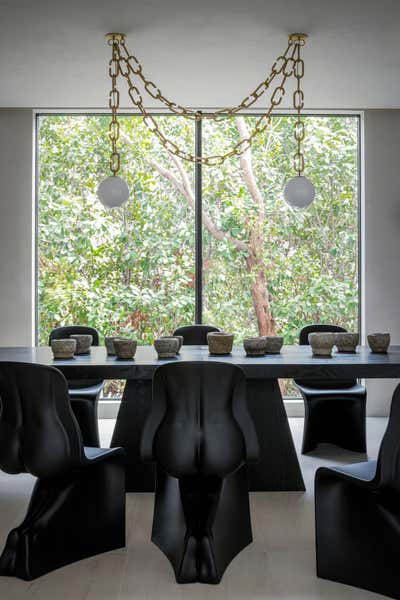  Modern Dining Room. Miami Home by DUETT INTERIORS.