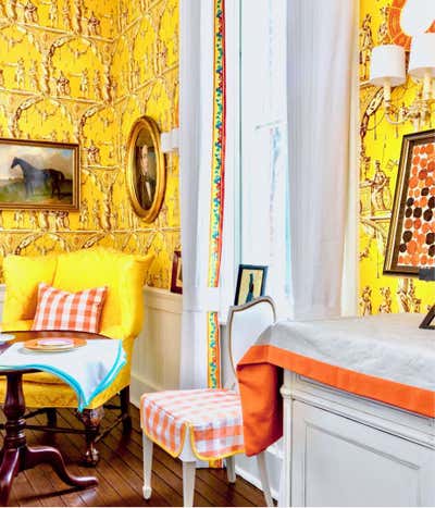 Maximalist Dining Room. 1878 Henry Blosser House: Complete Historic Rehabilitation by Kelee Katillac Interior Design.