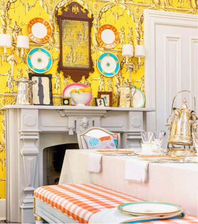  Maximalist Dining Room. 1878 Henry Blosser House: Complete Historic Rehabilitation by Kelee Katillac Interior Design.