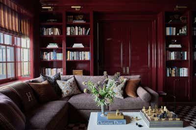  Modern Art Deco Living Room. Lakeshore Drive Residence  by JP Interiors.
