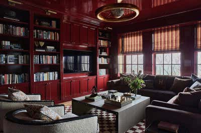 Modern Living Room. Lakeshore Drive Residence  by JP Interiors.