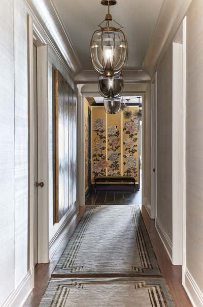  Modern Traditional Entry and Hall. Lakeshore Drive Residence  by JP Interiors.