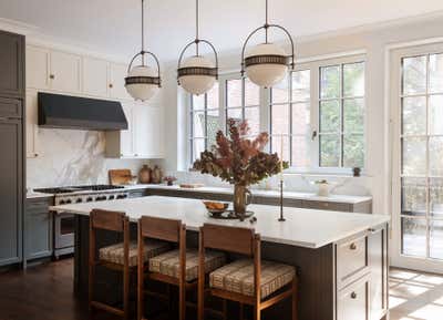  Eclectic Kitchen. New York Private Residence by Charles and Co. .
