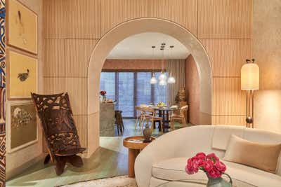  Eclectic Living Room. Barnett Residence by Leyden Lewis Design Studio.