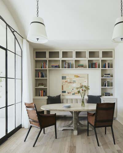  Transitional Dining Room. Mulkey by Kenneth Brown Design.