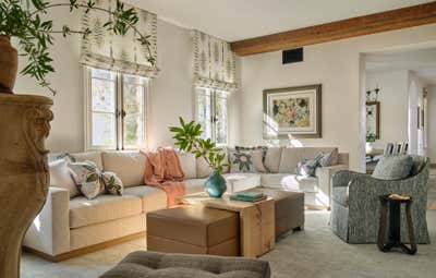  Cottage English Country Family Home Living Room. Firestone by Kenneth Brown Design.