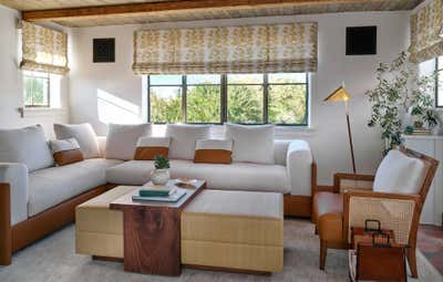  Cottage Minimalist Living Room. Firestone by Kenneth Brown Design.