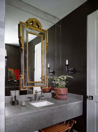  Eclectic Transitional Family Home Bathroom. Knollwood by Kenneth Brown Design.