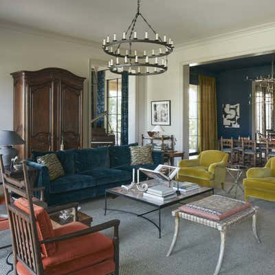  Traditional Eclectic Living Room. Landry by Kenneth Brown Design.