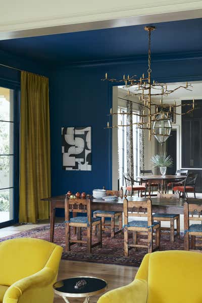  Traditional Eclectic Dining Room. Landry by Kenneth Brown Design.