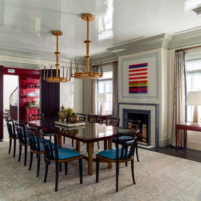  Contemporary Family Home Dining Room. Upper East Side Family Residence by S.R. Gambrel.