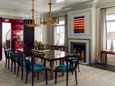  Contemporary Dining Room. Upper East Side Family Residence by S.R. Gambrel.