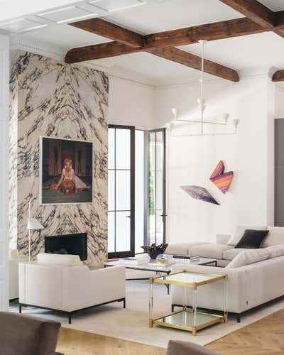  Minimalist Contemporary Living Room. Jenkins by Kenneth Brown Design.