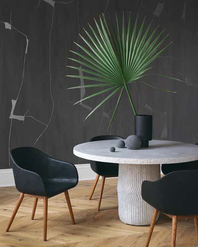  Minimalist Modern Dining Room. Jenkins by Kenneth Brown Design.