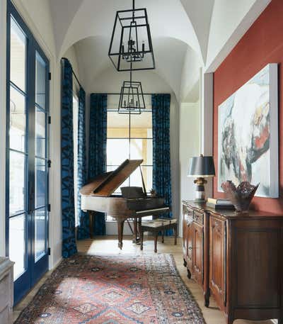  Eclectic Entry and Hall. Landry by Kenneth Brown Design.