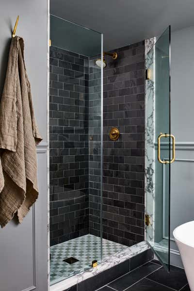  Transitional Bathroom. 32nd Street Classic by Storie Collective.