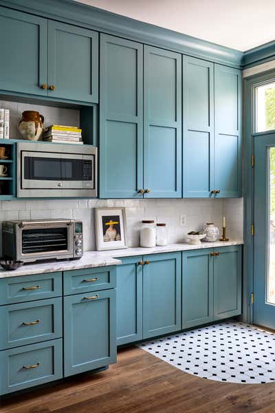  French Victorian Family Home Kitchen. 12th Street Victorian by Storie Collective.