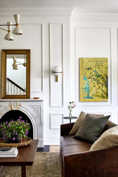  Transitional Family Home Living Room. Georgetown Revival by Storie Collective.