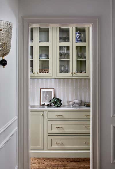  Traditional English Country Family Home Pantry. Albemarle House by Storie Collective.