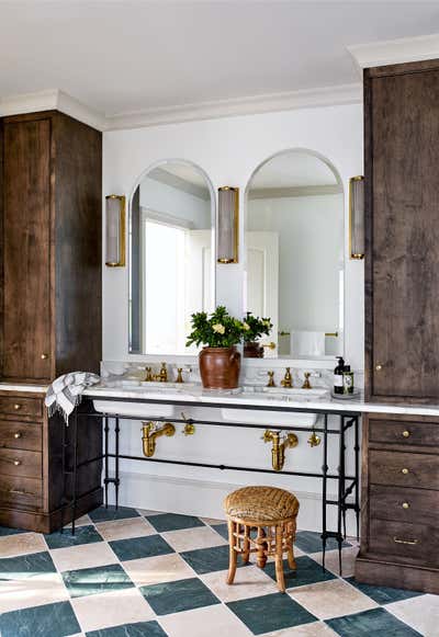  Modern Family Home Bathroom. Albemarle House by Storie Collective.