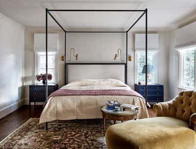  Minimalist English Country Family Home Bedroom. Albemarle House by Storie Collective.