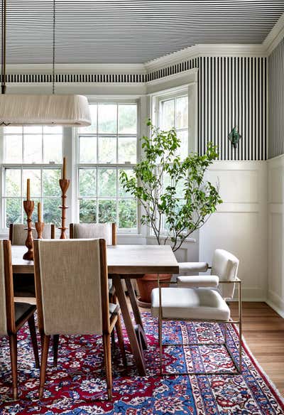  Arts and Crafts Family Home Dining Room. Grafton Colonial by Storie Collective.