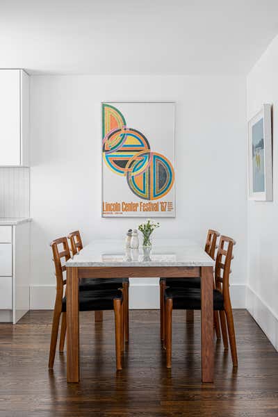  Contemporary Apartment Dining Room. West Village Apartment by Hyphen & Co..