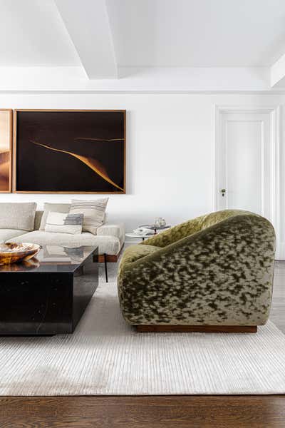  Contemporary Apartment Living Room. West Village Apartment by Hyphen & Co..