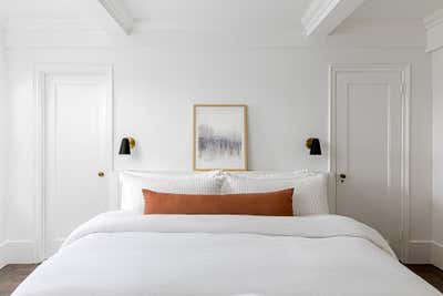  Contemporary Bedroom. West Village Apartment by Hyphen & Co..