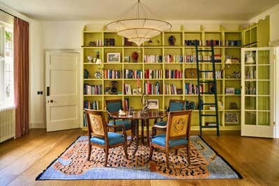  English Country Bar and Game Room. Grade II Listed Country House by Studio Hollond.