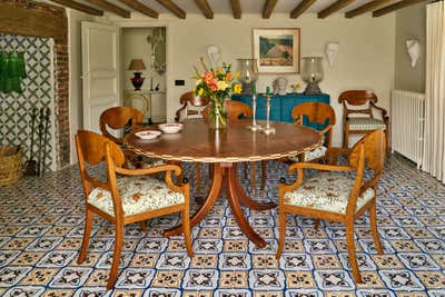  Maximalist Country House Dining Room. Grade II Listed Country House by Studio Hollond.
