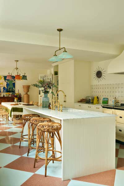  French Kitchen. Grade II Listed Country House by Studio Hollond.