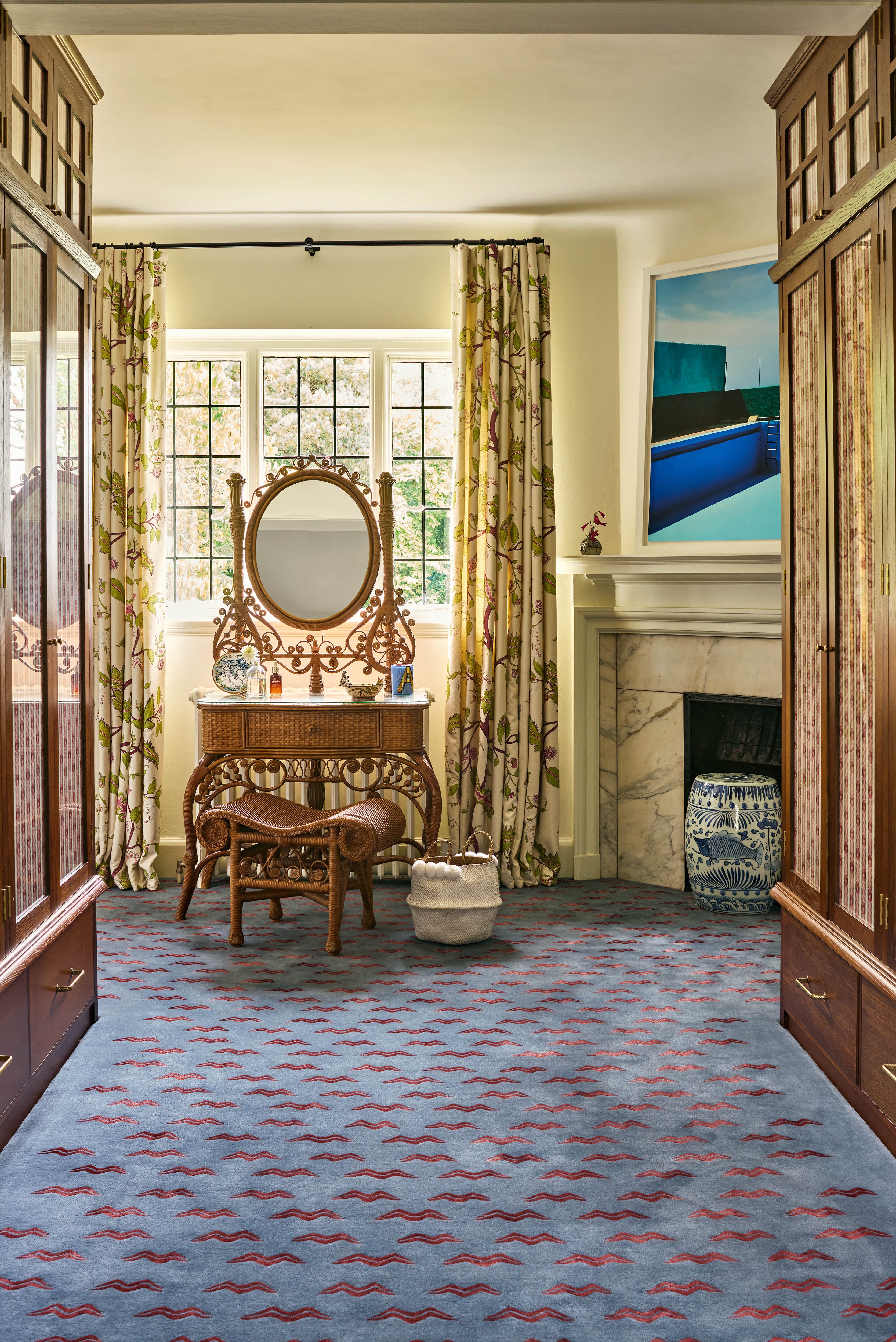 Bohemian Storage Room and Closet