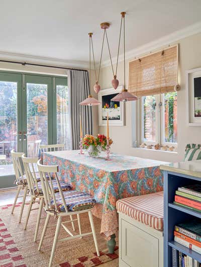  Bohemian Family Home Kitchen. Queens Park Townhouse by Studio Hollond.