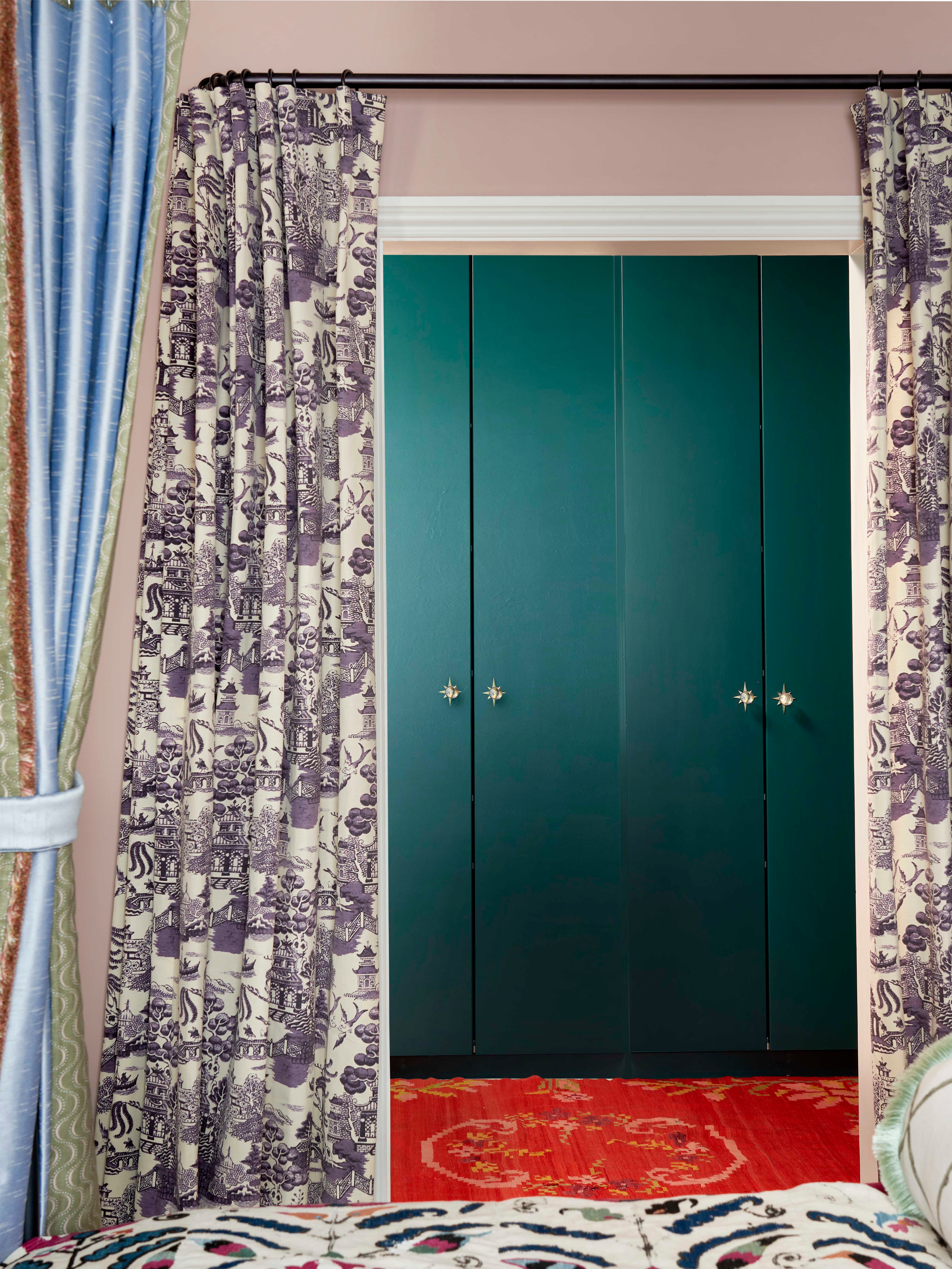 Bohemian Storage Room and Closet