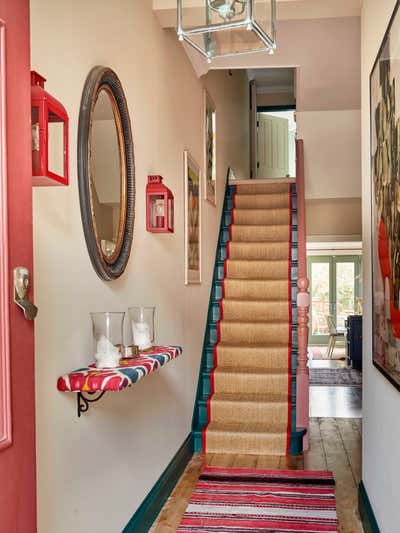  Eclectic Family Home Entry and Hall. Queens Park Townhouse by Studio Hollond.