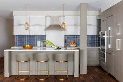  Art Deco Contemporary Family Home Kitchen. West Village Townhouse by Hyphen & Co..