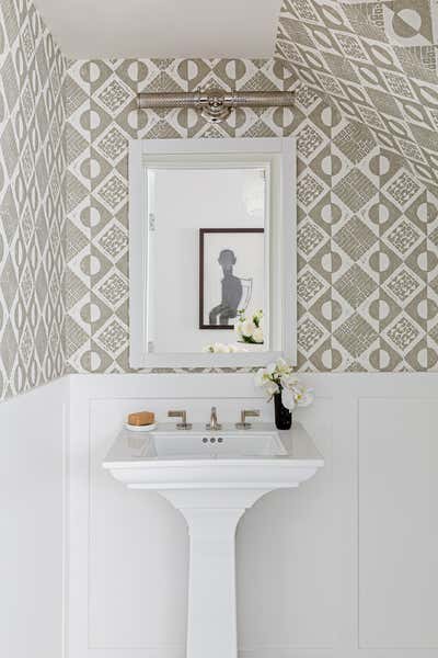  Art Deco Family Home Bathroom. West Village Townhouse by Hyphen & Co..