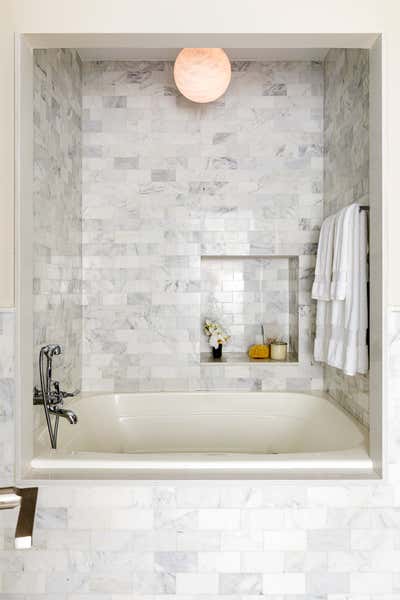  Modern Bathroom. West Village Townhouse by Hyphen & Co..