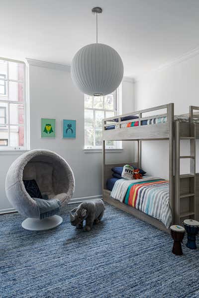  Family Home Bedroom. West Village Townhouse by Hyphen & Co..