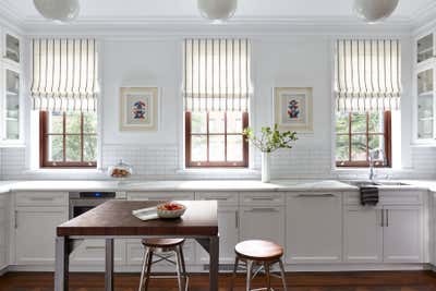  Traditional Transitional Kitchen. Historic Uptown Townhouse by Torus Interiors.