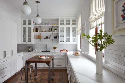  Traditional Transitional Kitchen. Historic Uptown Townhouse by Torus Interiors.