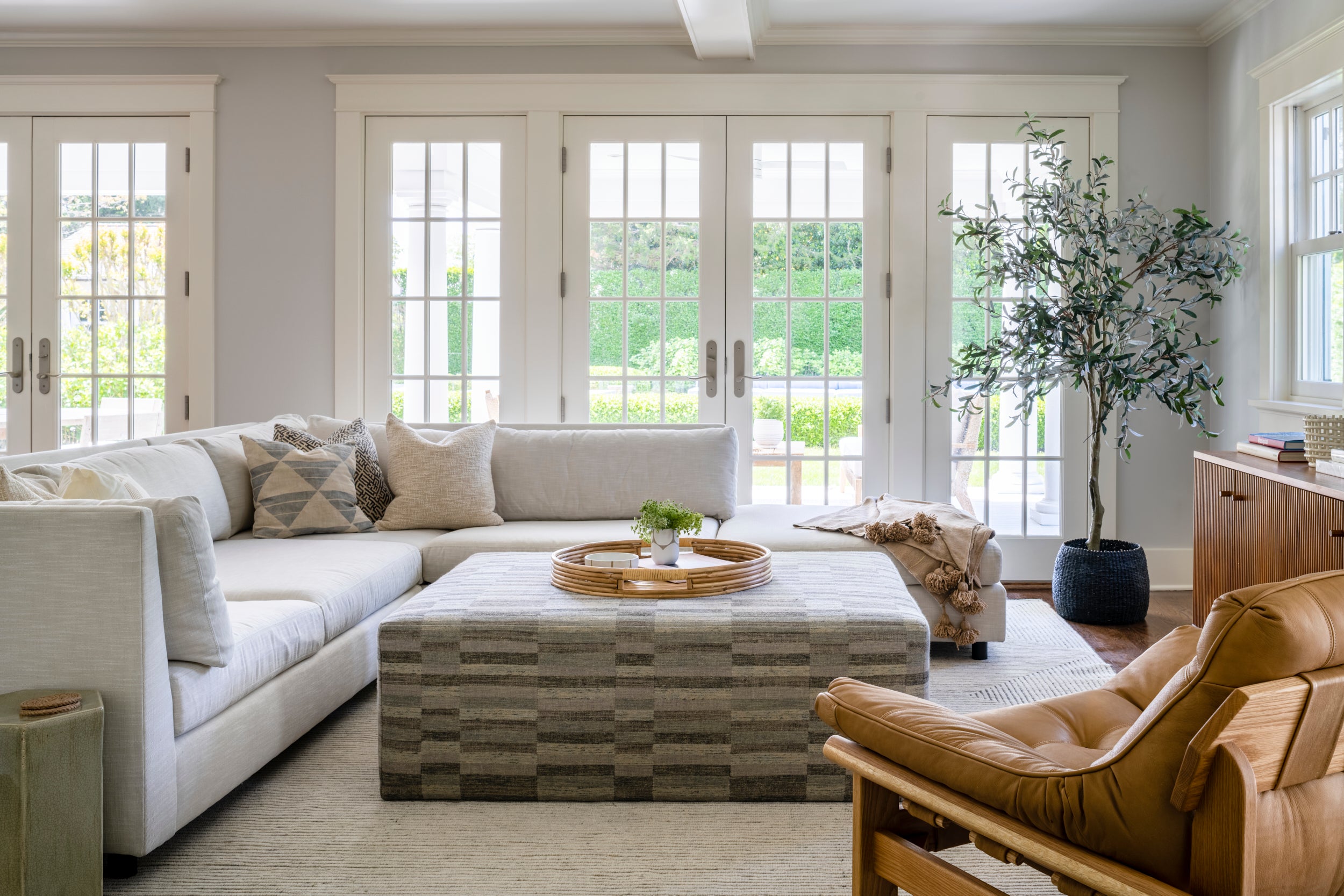 Beach Style Living Room