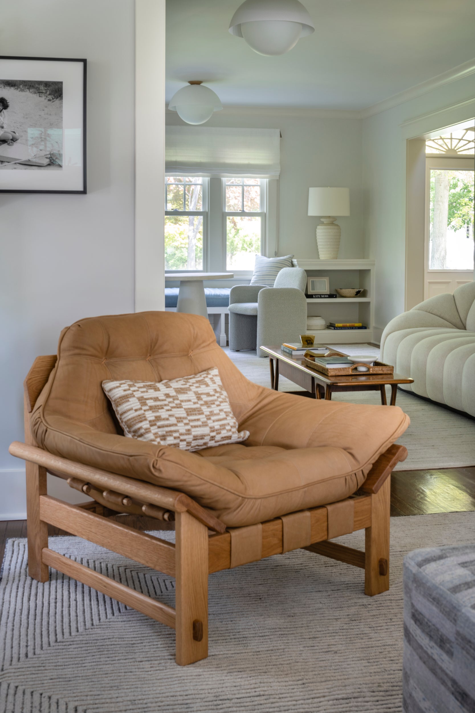 Beach Style Living Room