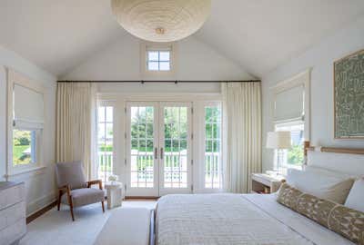  Beach Style Mid-Century Modern Bedroom. Southampton Beach House by Torus Interiors.