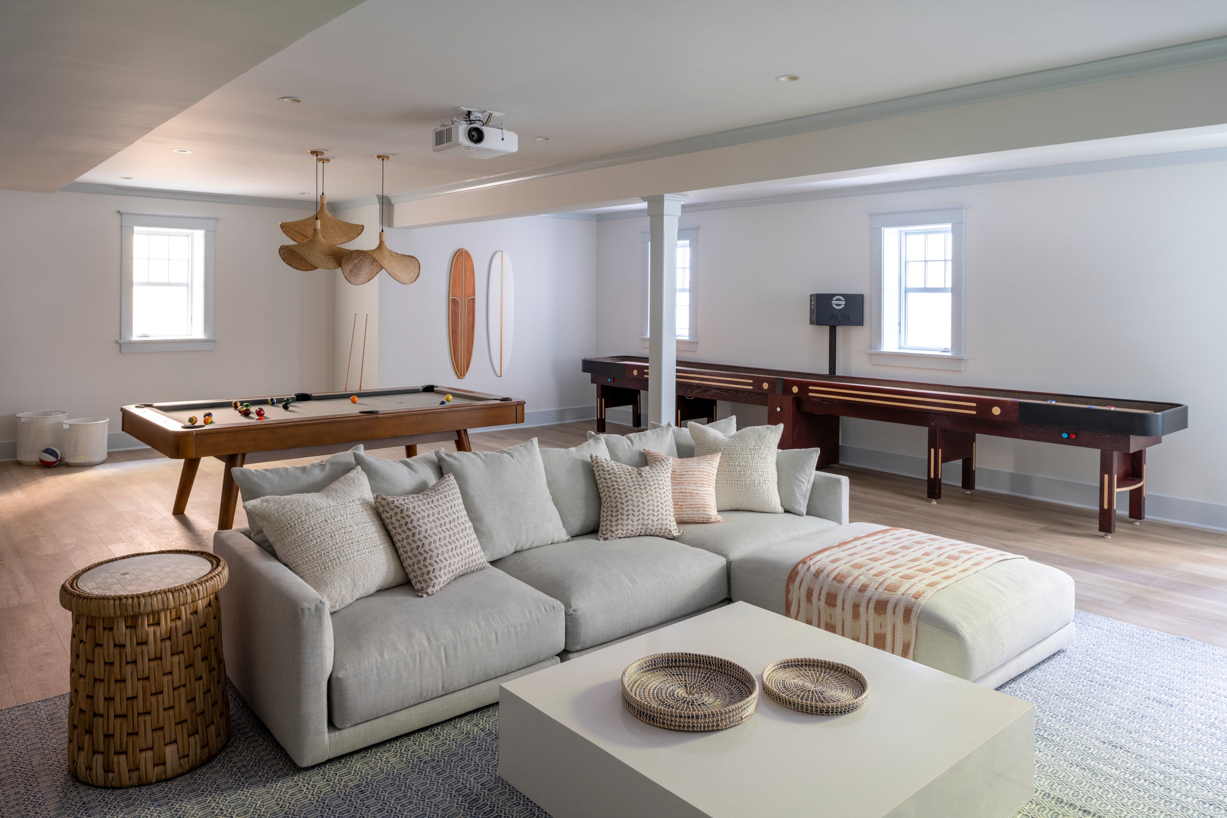 Beach Style Bar and Game Room