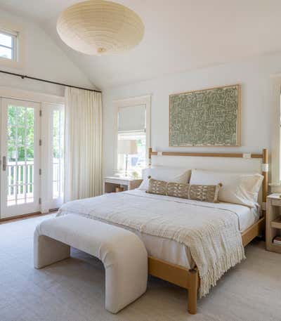  Beach Style Mid-Century Modern Bedroom. Southampton Beach House by Torus Interiors.