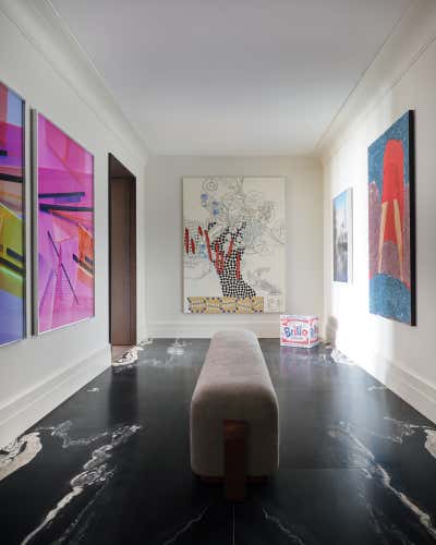  Apartment Entry and Hall. New York Apartment by Clive Lonstein.