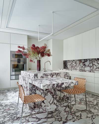  Mid-Century Modern Kitchen. New York Apartment by Clive Lonstein.