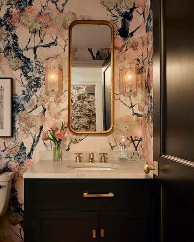  Bohemian Family Home Bathroom. Upper East Side Townhouse  by Apartment 48.